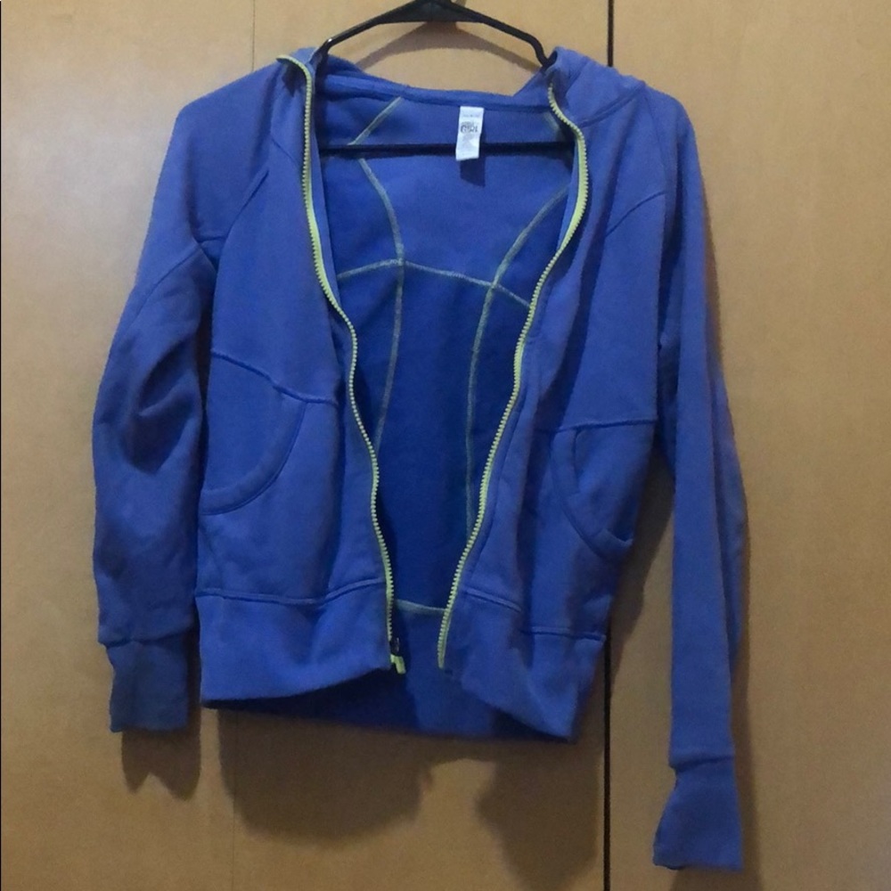 athleta zip up hoodie